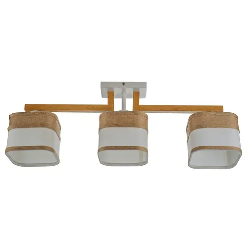 Люстра стельова Brille для кухні E27 60W WH (BKL-640C/3) - фото 9