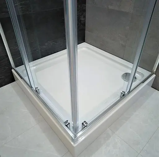 Душевая кабина Dusel A-513 80x80x190 прозрачная, Универсальная, прозрачная, хром, 80x80 - фото 6