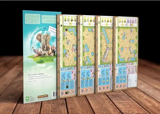 Новий Ковчег Igames Мапи зоопарків. Набір 2 Ark Nova Zoo Map Pack 2 укр. (2403) - фото 5