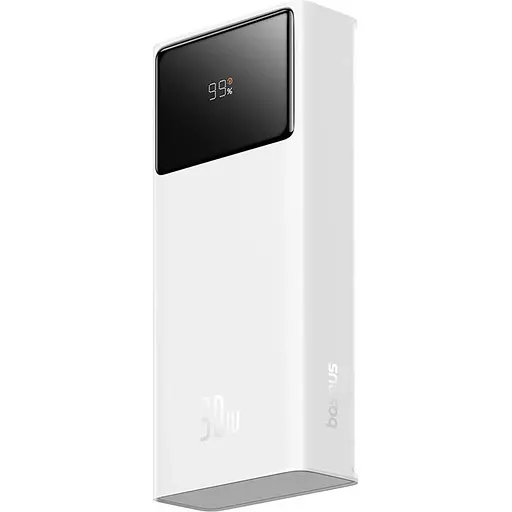 Внешний аккумулятор Baseus Star-Lord Digital Display 20000mAh 30W White P10022904213-00 (117955) - фото 4