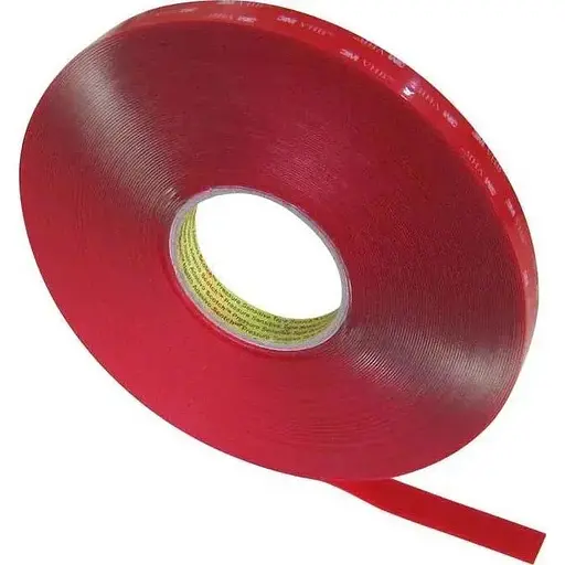 Двосторонній скотч 3M товщина 0.2 мм, ширина 8 мм 25 м - фото 1