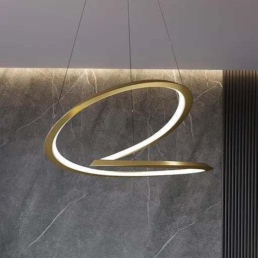 Люстра MJ-Light HELIX D600 4000K GD 12027 - фото 2