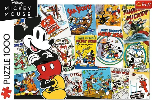 Пазл Міккі Маус: У світі Міккі - 1000 елементів Trefl 10741 - фото 3