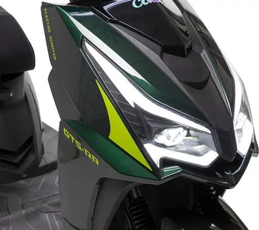 Електроскутер Двомісний Corso GTS-RR (2000W 72V/30Ah) Зелений - фото 4