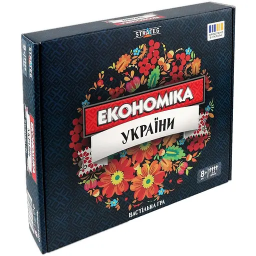 Настільна гра Strateg Монополія Економіка України 31029 2-4 гравці - фото 1