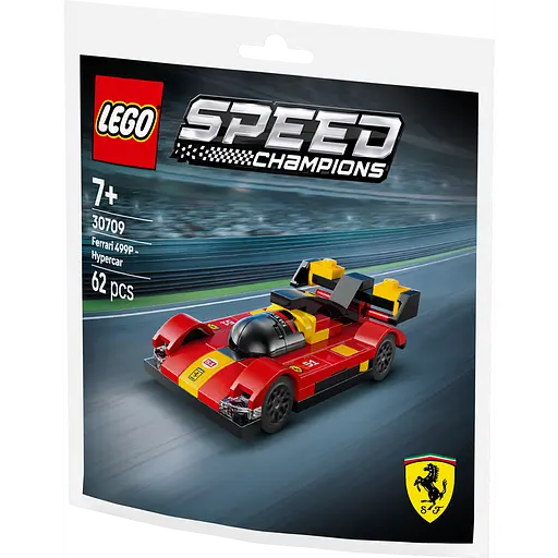 Конструктор LEGO Speed ​​Champions Ferrari 499P гиперкар 62 детали (30709) - фото 2