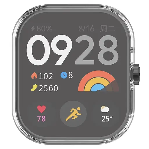 Захисний чохол Tamister для смартгодинника Redmi Watch 4 прозорий - фото 5