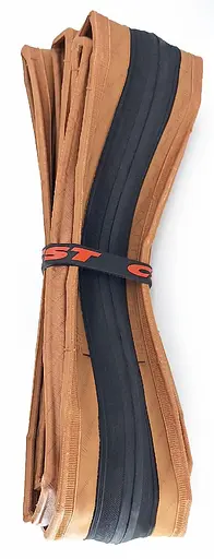 Покришка складна велосипедна CST CZAR C1406 DC2 high grip Foldable 28" (700x25C) слік коричневий корд 60 TPI (G0001354)