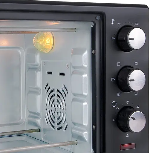 Духовка First FA-5043-1 30 л конвекция черная - фото 3