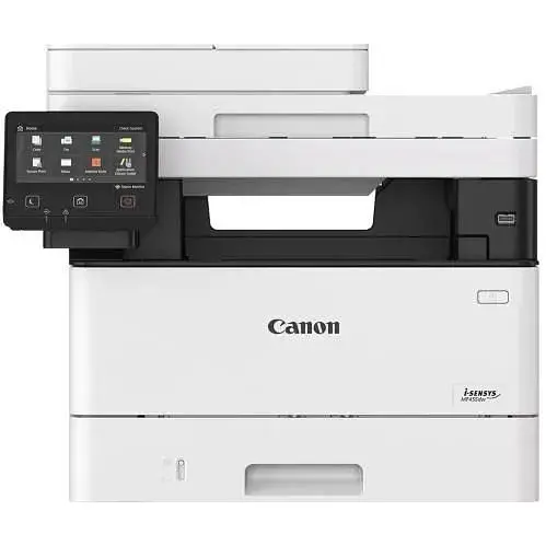 БФП лазерний ч/б A4 Canon MF453dw, Grey, WiFi, 1200x1200 dpi, дуплекс, до 38 стор/хв, кольоровий сенсорний РК-екран 12.7 см, друк - фото 1