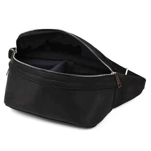 Шкіряна чоловіча сумка на пояс TARWA 30х15х12 см nsa0001226 - фото 6