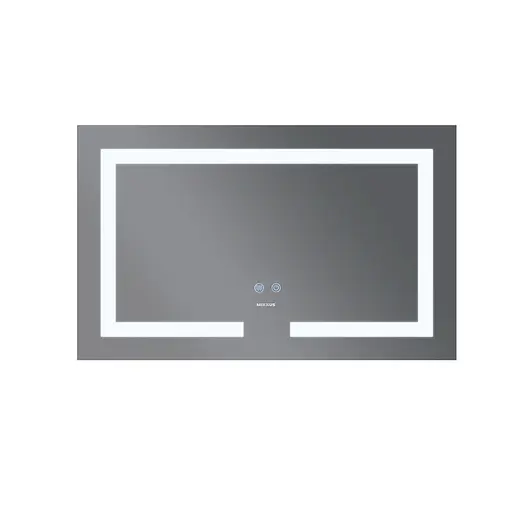 Дзеркало Mixxus Hard MR07-80x50 (LED Touch, антизапотівання, димер, регулювання яскравості) MI6658 - фото 4
