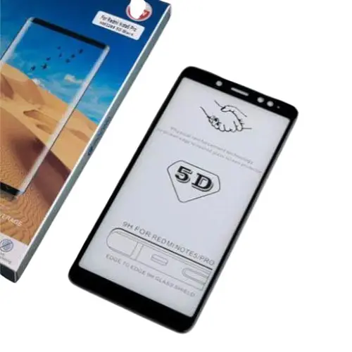 Стекло защитное Xiaomi Redmi 6A полного покрытия и проклейки 5Д - фото 1