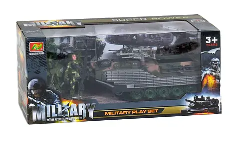 Набор военной техники HW-S 3507, танк инерционный, в коробке (6979135420059) - фото 2