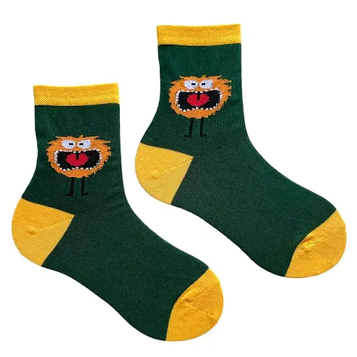 Шкарпетки дитячі "Чудік" з індійської бавовни 413018 - фото 1