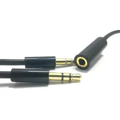 Переходник GRAND Jack 3.5 мама 2 x Jack 3.5 папа аудиосоединитель