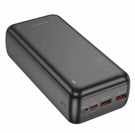 Портативний зарядний пристрій  Power bank Borofone BJ38B Power 22.5W 30000 mAh Чорний - фото 2