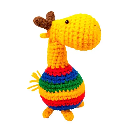 Набор для творчества. Вязание крючком "Жирафчик" (ВК-004) BK-004 - фото 2