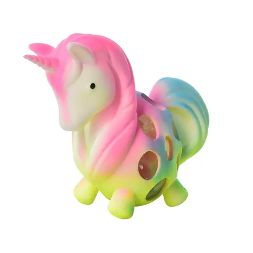 Детская игрушка тянучка-антистресс «Единорог» MS 2539 Розовый