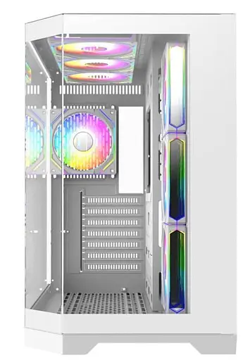 Корпус GameMax HYPE-A Tempered Glass White (HYPE-A White) Без БП - фото 3