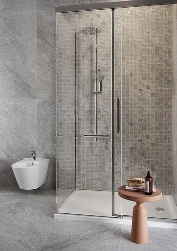 Душова система Cersanit City Oval S951-340 з термостатичним змішувачем Хром 30412 - фото 4