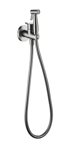 Гігієнічний душ IMEX Munich матовий нікель RDM001/NQ, Шліфований чорний хром - фото 1