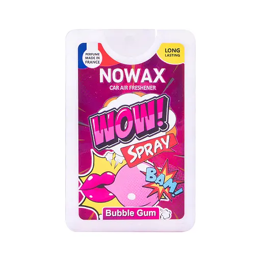 Ароматизатор воздуха Nowax WOW Spray Bubble Gum с распылителем 18 мл (NX00137)