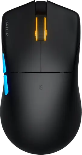 Мышь беспроводная Hator Pulsar 3 Pro RGB Black (HTM640)