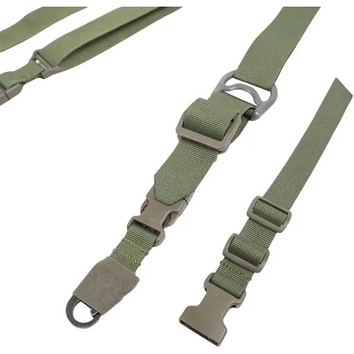 Ремінь Kiborg 2-точковий Gun Sling G-2 з пряжкою швидкого регулювання Triple-X Olive (1000-k8030) - фото 3