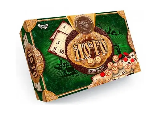 Настільна гра Danko Toys Лото Дорожнє (укр.) (DTG51U)