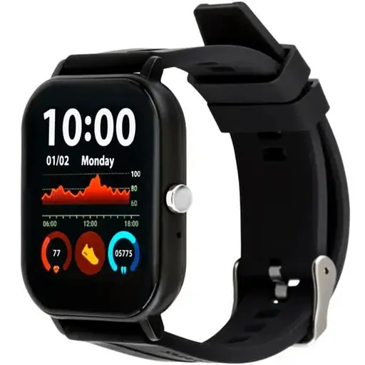 Smart Watch Amico GO FUN Pulseoximeter and Tonometer black UA - фото 1