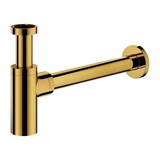 Сифон для умивальника Omnires gold A186GL, Золотий - фото 1