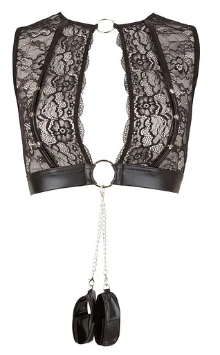 Комплект белья Cottelli Bondage XL черный - фото 10