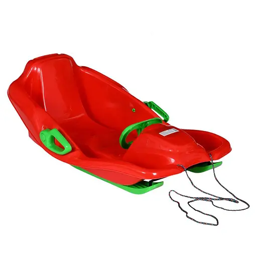 Детская ледянка MS 1726-1, з морозостойкого пластика, красная