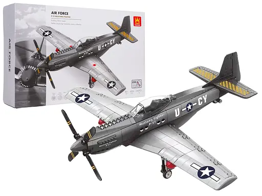 Конструктор Військовий Літак 256 елементів Ramiz