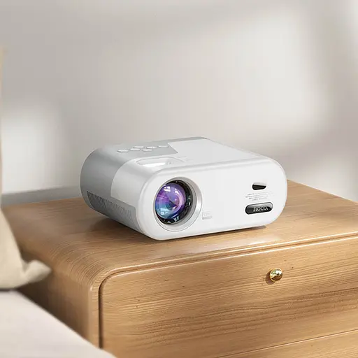 Проектор Hoco DT2 Smart 720p Android version Gray / White - фото 7