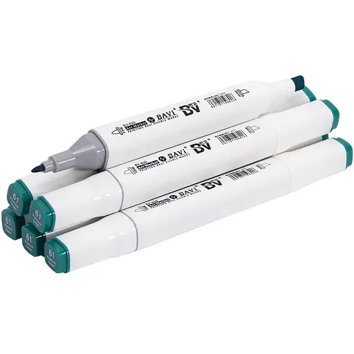 Скетч-маркер двусторонний Bavi №61, на спиртовой основе, 10 шт.