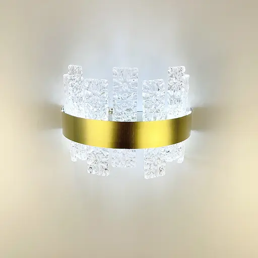 Бра дизайнерське з крижаними пластинами Line F MB 8082 - фото 5