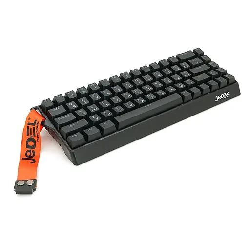 Клавіатура ігрова механічна JEDEL KL166 Hot-Swap Outemu Magnetic Swich Black - фото 2