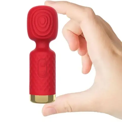 Міні-вібратор масажер I'MCUM Pocket Wand Червоний (IM-ZDB277) - фото 2