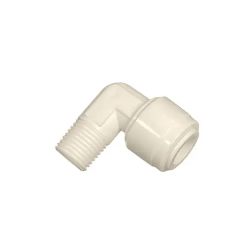 Переходник локтевой "L" с наружной резьбой 1/4" резьба - 3/8" трубка