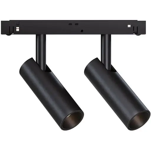 Світильник магнітний трековий Kloodi KDMG-SPOT35 2x7W 3K BK - фото 1