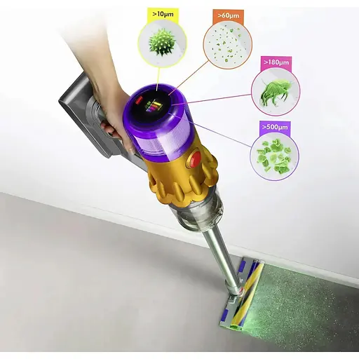 Вертикальный пылесос Dyson V12 Detect Slim Absolute (470521-01) UK [144280] - фото 6