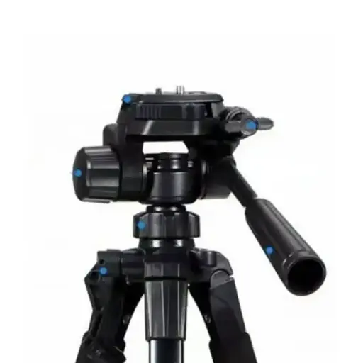 Штатив тренога NeePho NP-8820 не съемная площадка + держатель + чехол (56-150см) Черный - фото 6