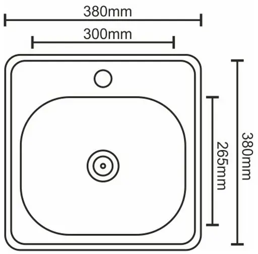 Кухонная мойка Platinum 3838 сатин (SP000000217) - фото 6