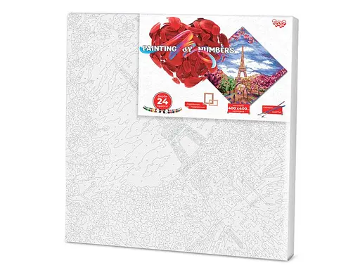 Картина за номерами. "Весна в Парижі" 40 * 40см KpNe-02-02 - фото 2