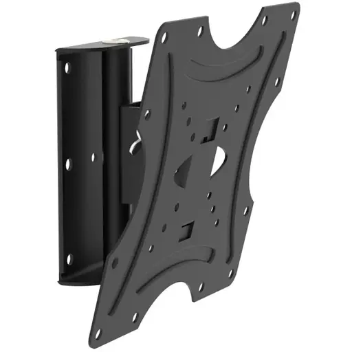 Настенный крепеж LCD/Plasma TV 15-43" Квадо К-40 цвет черный, до 40 кг, VESA: 200x200 мм, наклон: -22º ~ +5º, поворот: до 45 - фото 1