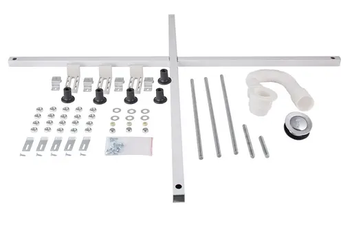 Набор Lidz Душевая кабина Latwa SC90x90.SAT.HIGH.GR полукруглая, стекло тонированное 4 мм + Душевой поддон Kapielka ST90x90x41, с панелью - фото 14