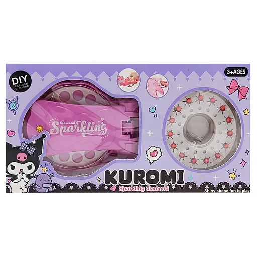 Набор для творчества "Kuromi" DM249-132(Violet) устройство для крепления страз, стразы