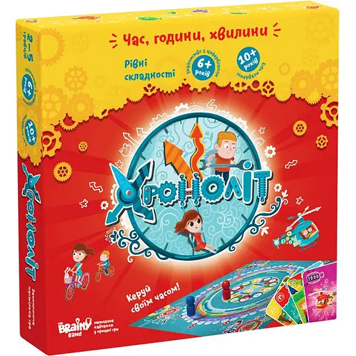 Настольная игра The Brainy Band Хронолет (укр.) (УКР017) - фото 1